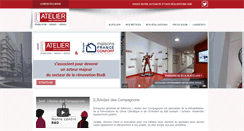 Desktop Screenshot of latelier-sas.com